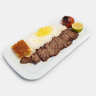 چلو کباب برگ مخصوص